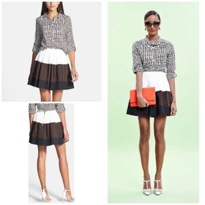 NWT Kate Spade New York Coreen Colorblock Skirt 10​​​​​